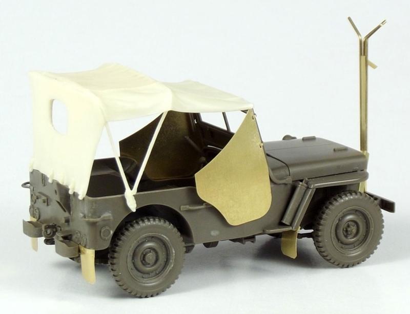 Conversion set for Willys jeep 1/35 size TB35077 The