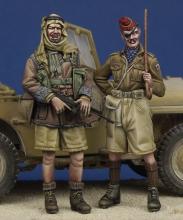 LRDG Trooper & Hussar Officer (WW II)