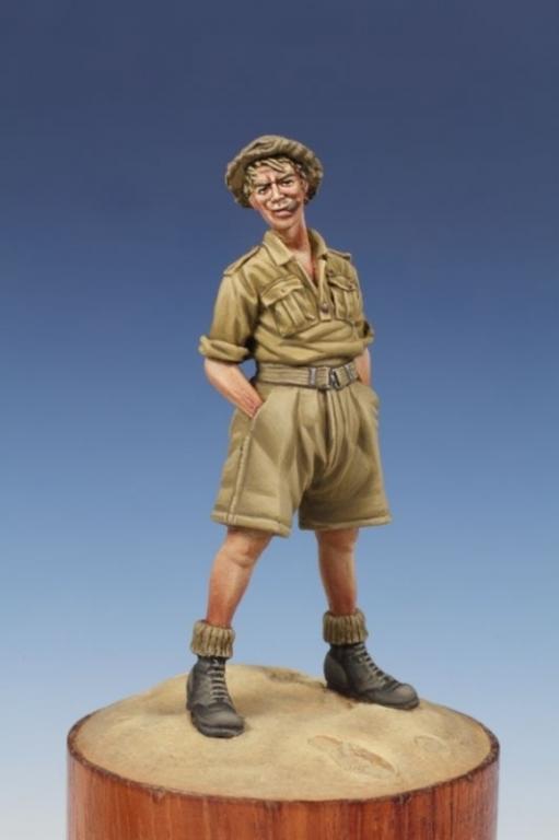 WWII British Soldier The Bodi Miniatures 1/35 Desert Rat