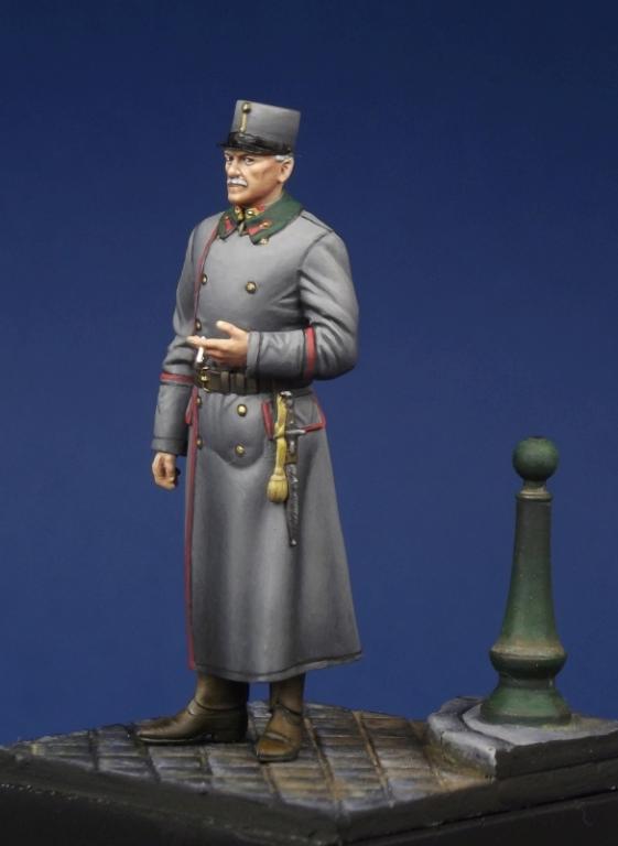 KUK-54004 Austro-Hungarian General WW I 1/32 resin figure-KUK Miniatures 54 mm 