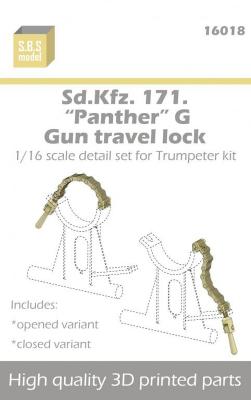 Sd.Kfz. 171 “Panther” G Gun Travel Lock