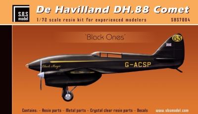 De Havilland DH-88 Comet 'Black ones' full resin kit