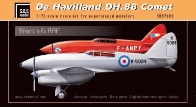 De Havilland DH-88 Comet 'French & RAF' full resin kit