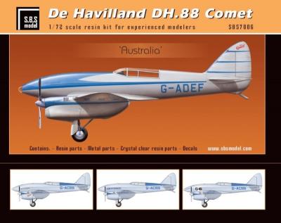 De Havilland DH-88 Comet 'Australia' full resin kit