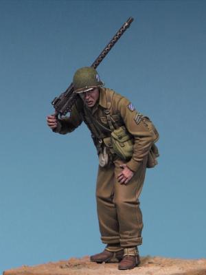 US Army Machine Gunner  (WW II) #1