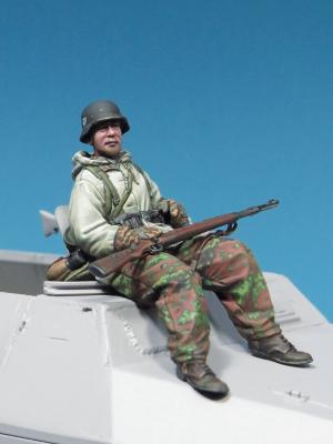 Waffen SS half-truck rider for Sd.Kfz. 251 (WW II) #3