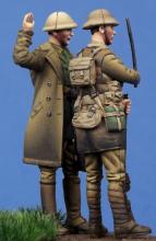 British Officer & Soldier (WW I) - 5.