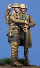British Officer & Soldier (WW I) - 6.