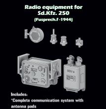 Radio equipment for Sd.Kfz. 250 (Fusprech.f-1944) - 2.