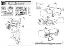 Kfz.385 Opel Blitz tartálykocsi feljavító készlet - 3.