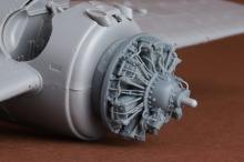 F4F-4 Wildcat engine set for Tamiya kit - 4.