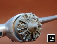 B-17F/G engine set for Revell kit - 5.