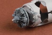 F4F-4 Wildcat engine & exhaust set for Arma Hobby kit - 2.
