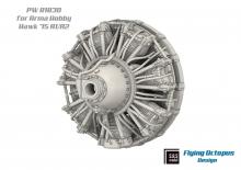 Curtiss H-75 A1/A2 Hawk engine set for Arma Hobby kit - 5.