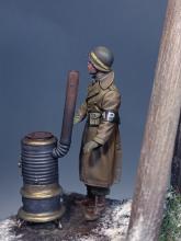 US Military Police 'Ardennes 1944' WW II with stove - 3.